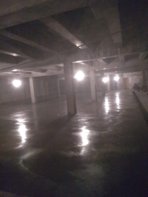 Бетонный пол на парковке 3150м.кв